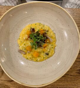 Butternut Squash Risotto starter