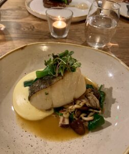 Cod and smoked mash potato main
